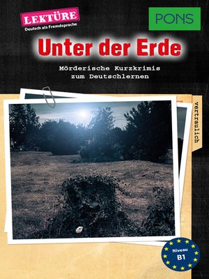 cover image of PONS Kurzkrimi Deutsch als Fremdsprache
